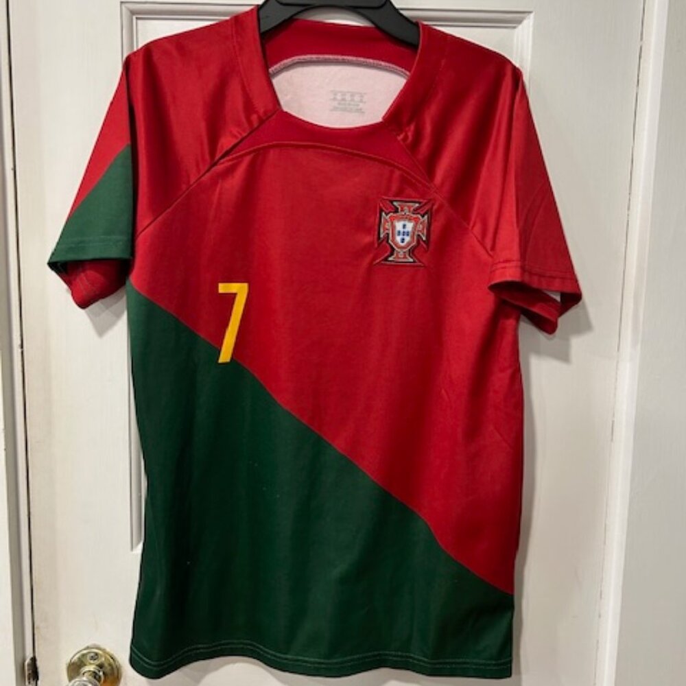Cristiano Ronaldo Youth Soccer Jersey - XL
